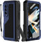 Military Rugged Heavy Duty Metal Case for Samsung Galaxy Z Fold 4 - Built-in Screen Protector, Full-Body Drop
