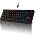 Bangsanth Mechanical Keyboard, 60% Mechanical Gaming Keyboard with Blue Switches and Dynamic 26-Mode