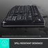 Logitech MK120 Wired Keyboard and Mouse Combo for Windows, Black
