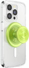 PopSockets Phone Grip Compatible with MagSafe, Wireless Charging Compatible Phone Holder - Ripple Iridescent Absinthe