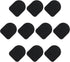 MECCANIXITY Gloves Touch Screen Sticker, Ultra High Sensitivity Flexible Carbon Fiber Stickers, Pack of 40
