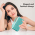 Varikke Wallet Case for iPhone 13 Pro Max, Fashion Glitter Leather Strap, Magnetic Flip Cover, Mint Green