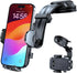 YRU 2024 Ultimate Car Phone Holder Mount with Bendable & Adjustable Aluminum Arm for iPhone 15 14 13 12 Pro Max