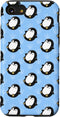 Cute Penguin Phone Case for iPhone SE (2020), 7, 8 - Light Blue Baby Animal Pattern Gifts