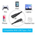 Right Angle USB C to USB C Cable 1M/3FT, 90 Degree 60W PD Type C Fast Charging & Data Transmission Nylon Braided