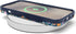Casely iPhone 14 Plus Case | Navy Floral Full Bloom | Compatible with MagSafe