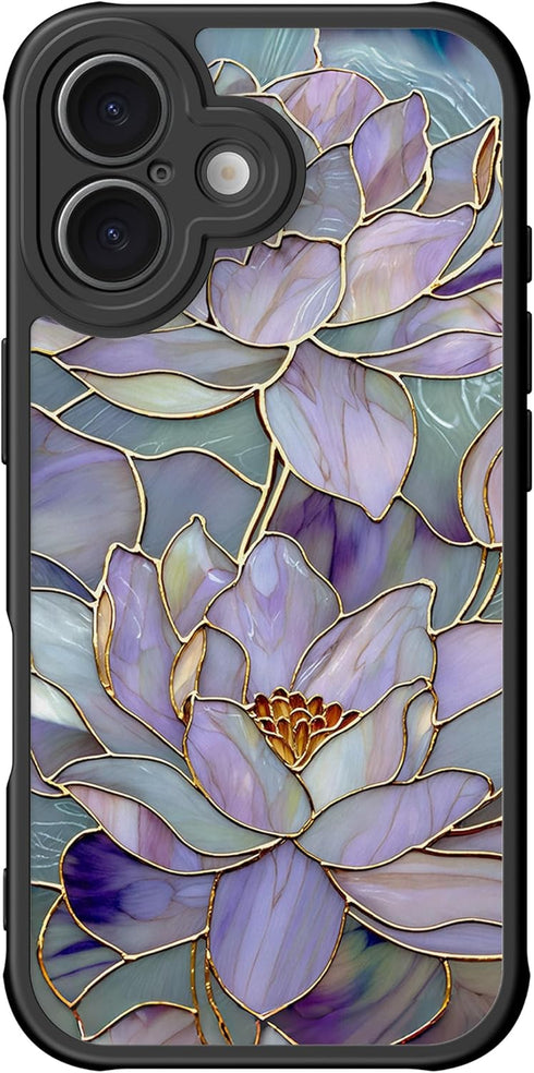DEENAKIN for iPhone 17 Case Cute,Aesthetic Floral Hard Shell,Compatible with Magsafe,Trendy Unique Cool