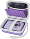 Boobowl Digital Camera Case for Yifecial, EROOLU, Kodak Pixpro, Canon PowerShot, and Sony Kids Cameras (Purple)