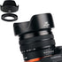 JJC Reversible Lens Hood Shade with 40.5mm Filter Adapter for Sony FE 28-60mm F4-5.6 on A7CII ZV-E1 A7C