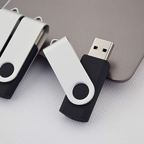 Aiibe 32GB 2.0 USB Flash Drive Memory Stick Thumb Drive USB Black