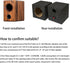 Speaker Cabinet Port Tubes for PA/DJ Speaker Cabinets, Subwoofer Bass Reflex Tube, 4" Diameter, 4.5" Length - 2Pack