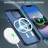 BENTOBEN iPhone 13 Case - Slim, Shockproof, Translucent Matte, Navy Blue, Compatible with MagSafe, for Men, Women,