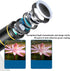 PUSOKEI 22X 198 0.63X 15x 4-in-1 Set Universal Phone Camera Lens Kit, Telephoto Fisheye Wide Macro Camera Lens