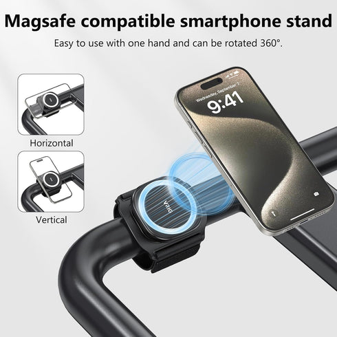 VRIG Express 360 16 15 14 13 12 VRIG Rotatable Magnetic Wristband Phone Holder, Wristband Cell Phone Holder, Magnetic