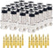 VFLTOOL 20PCS BNC Compression Connector 75 Ohm Coupler with Copper Pin for RG58-59 Crimper Video Plug Extension Coaxial