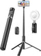 SelfieShow 72" Cell Phone Selfie Stick Tripod, Aluminum Selfie Stick All-in-1 with Integrated