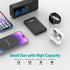 Smallest Portable Charger with Built-in Cables 6000mAh,Ultra Slim Power Bank,Mini High Speed External Battery Packs,Lightweight USB C Phone Charger for iPhone Samsung Google Android (black)