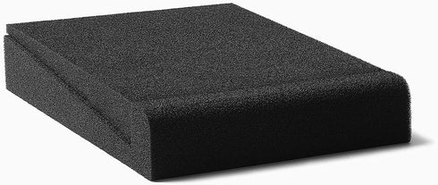 SS5 Studio Monitor Isolation Pads, High-Density Acoustic Foam Tilted Tabletop Speaker Stands for Midsize Bookshelf