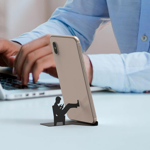 Artori Design Cell Phone Stand for Desk, Cute Smartphone Holder for Office or Home, Unique Stand for Tablets and