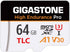 Gigastone 5 Yrs Free Data RecoveryDash Cam 64GB Micro SD Card, TLC High