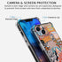 Aesthetic Collage Case for iPhone 13 mini, Cute Soft TPU Bumper Case with Positive Quotes for Men Women