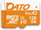 DATO 128GB Advance Plus microSDXC Memory Card w/Adapter, UHS-I, C10, U3, V30, A2,