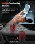 APPS2Car Cup Holder Phone Holder Mount for Car, 2-in-1 Fast-Squeeze Installation, Adjustable Height One-Hand Operation