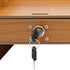 QUSKLISU (07) Computer Monitor Stand, Computer Rack with Drawers, Two top Platforms Desk Organizer Monitor Stand