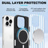 flewfun 13/14 Magnetic for iPhone Case Cute Stripes Phone Case, Shockproof Slim TPU and Hard PC Protective Phone Cover