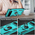 IKAZZ Google Pixel 6 Case, Military Grade Shockproof Heavy Duty Protection with Magnetic Kickstand, Turquoise