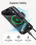 USB-C Car Charger, 3-Port 90W Fast Car Charger, Dual USB-C & USB-A Power Adapter for iPhone 15/14/13 Pro Max