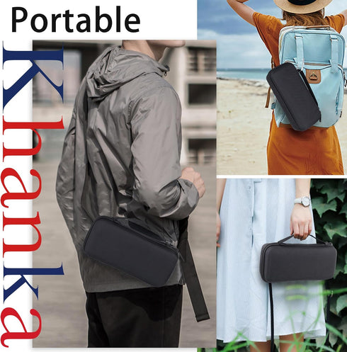 Khanka Hard Travel Case for Bose SoundLink Flex Bluetooth Portable Speaker (Black)