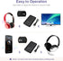 Bluetooth Transmitter Receiver 2 in 1, Hands-Free Call Aux Bluetooth Adapter for Car, Wireless Bluetooth Car Adapter,