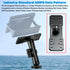 1" Ball Aluminum Alloy Fish Finder Mounting Plate, Universal Marine Electronic Mount for Garmin, Lowrance, Humminbird,