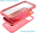 Cozycase Compatible with iPhone 12 Waterproof Case/iPhone 12 Pro - Full Body Rugged Dustproof Shockproof Case with