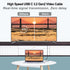 6FT USB C to USB C Cable: 20Gbps Data, 100W Fast Charge, 4K Video for MacBook, iPad, iPhone 15 Pro/Max, Samsung S21,