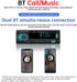 ePathChina 12V MP3 FM/MP3/WMA/FLAC/AUX/TF Car Audio Bluetooth Single DIN Car Stereo, Car FM/AM Radio LCD VA Screen Car