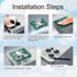 iPhone 15 Pro/Pro Max Camera Lens Protector Bling - 9H Tempered Glass, Metal Ring, Silver Glitter Decoration Accessory.