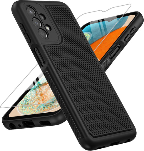 FNTCASE Samsung Galaxy A23 5G Case, Dual Layer Heavy Duty Shockproof Rugged Cell Phone Cover for Samsung Galaxy A23 4G