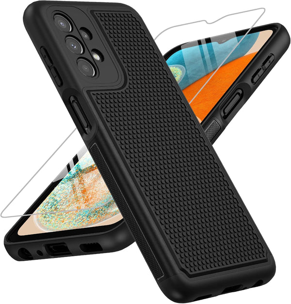 FNTCASE Samsung Galaxy A23 5G Case, Dual Layer Heavy Duty Shockproof Rugged Cell Phone Cover for Samsung Galaxy A23 4G