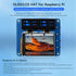 waveshare 2inch 0.96inch 40PIN OLED/LCD HAT, Onboard IPS LCD Main Screen and Dual Blue OLED Secondary Screens