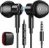 Wired Earbuds, Magnetic 3.5mm Jack Earphone for Samsung Galaxy A15 5G, Noise Canceling HiFi Stereo Headset for iPhone