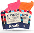 Koala Lens Cleaning Cloth | Japanese Microfiber | Eyeglass, Camera Lens, VR/AR Headset Cleaning | Pink & Orange (Pack