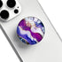 WUYULB Clear Crystal Collapsible Expandiing Moblile Phone Grip Stand Holder for Smartphones and