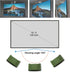 Yandood 59x105 inch 130 inch 16:9 4K Projector Screen DIY Elastic Polyester Material for Max Projection Screen