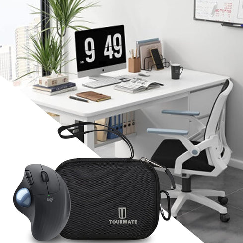 Hard Travel Case for Logitech Ergo M570 M575 / Nulea Wireless Trackball Mouse (Case Only)