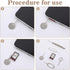Gsbnjuy 38Pcs Sim Card Removal Tool Sim Ejector Tools Phone Sims Card Removal Tools with Key Chain Phone Tray Opener