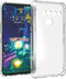 Clear TPU Four Corners Protective Cover for LG V50 ThinQ, Transparent Soft Funda