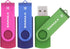SIMMAX 3 Pack 32GB Memory Stick USB 2.0 Flash Drives Swivel Thumb Drive