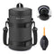 K&F CONCEPT Camera Lens Pouch Case, Waterproof Zipper Lens Protective Bag, Shockproof
